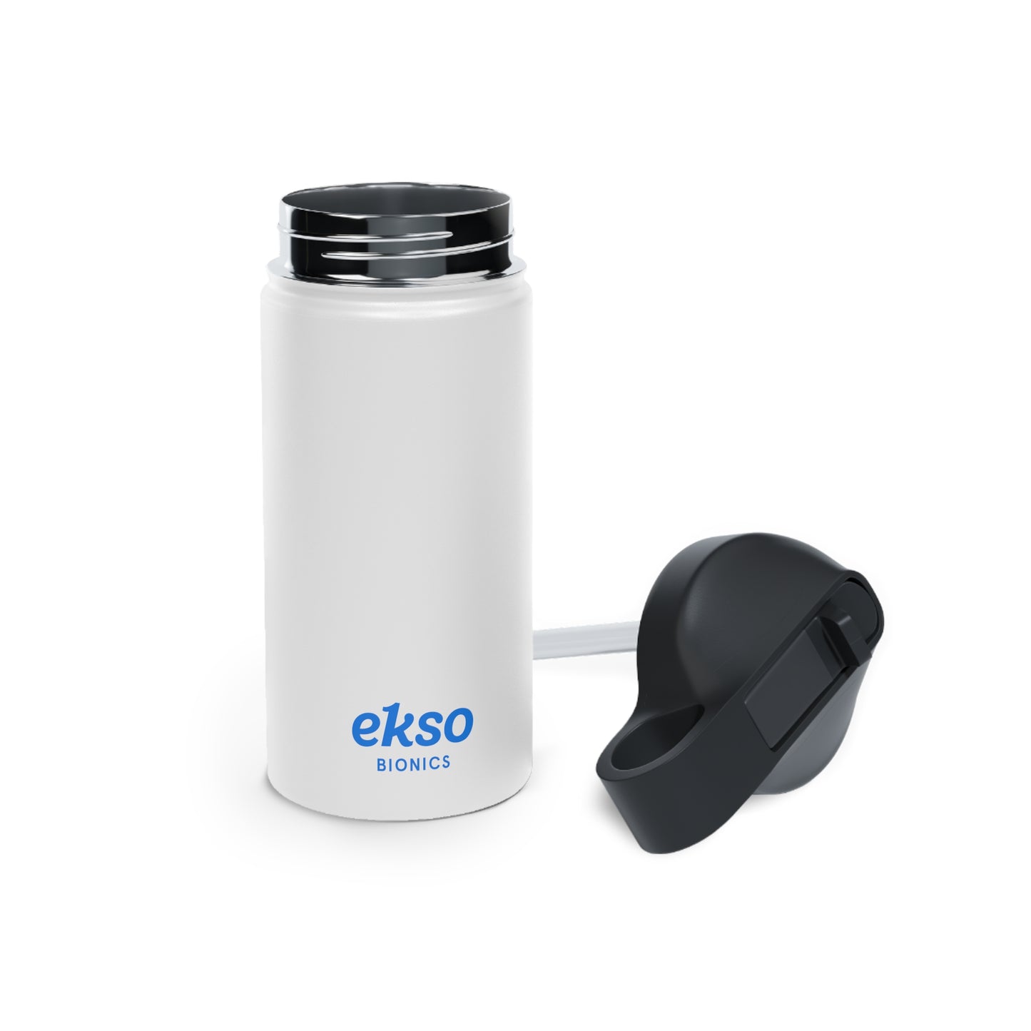 Ekso Stainless Steel Water Bottle, Standard Lid